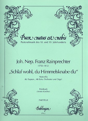 Schlaf wohl du Himmelsknabe du