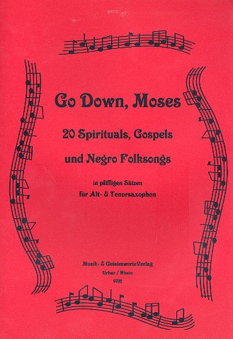 Go down Moses 20 Spirituals,