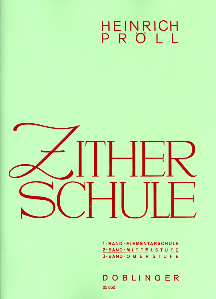 Zitherschule Band 2 (Mittelstufe)