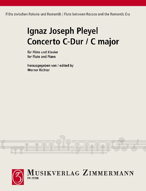 Concerto C-Dur für Flöte und Orchester