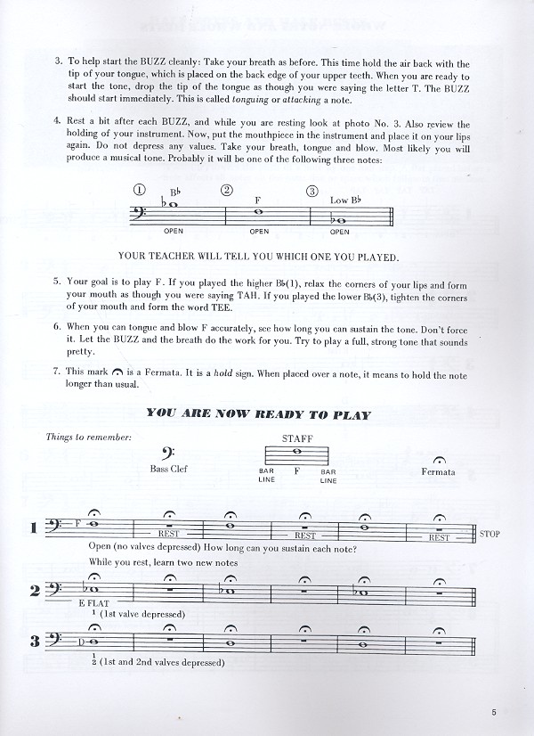 Learn to play the Baritone B.C. vol.1