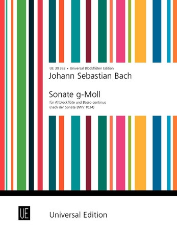 Sonate g-Moll (nach BWV1034)