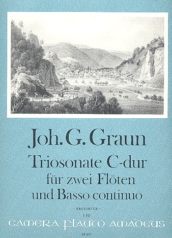 Triosonate C-Dur für 2 Flöten und Bc