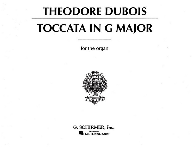 Toccata G major