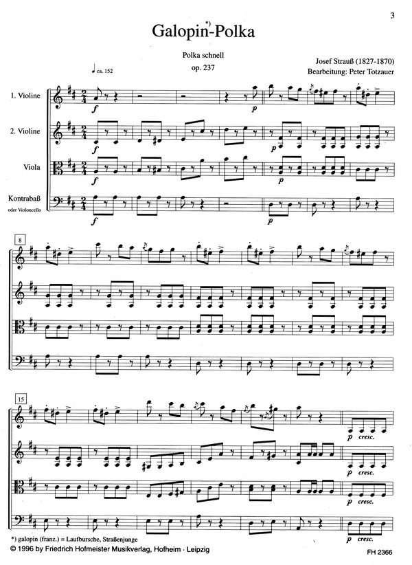 Galopin-Polka op.237