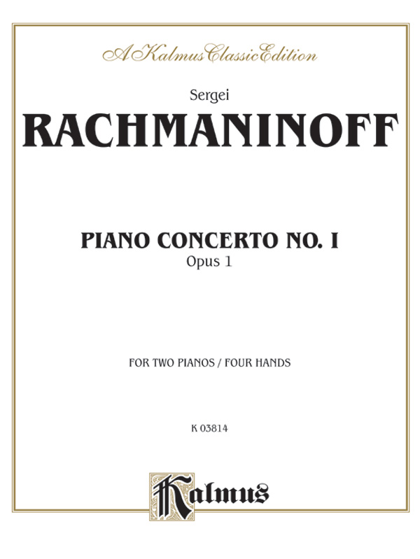 Piano concerto f sharp minor op.1,1