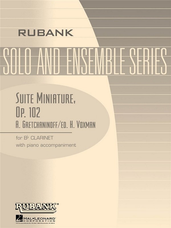 Suite Miniature op.145 