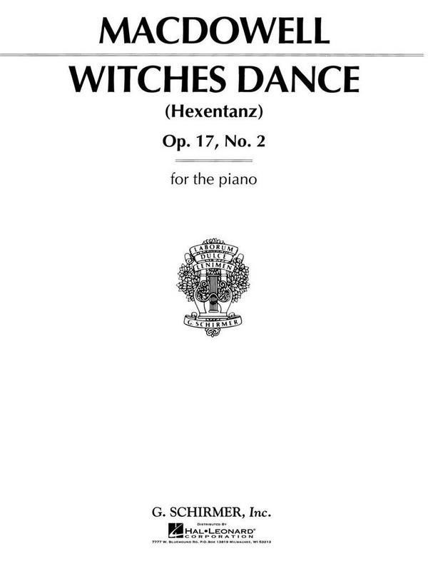 Witches Dance op.17,2