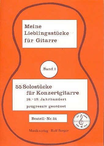 Meine Lieblingsstücke für Gitarre Band 1