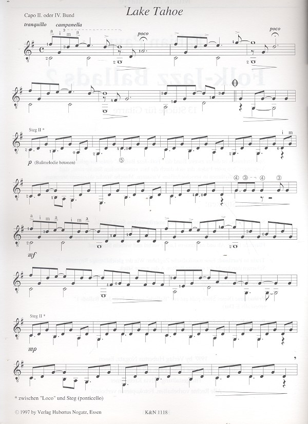 Folk-Jazz Ballads Band 2