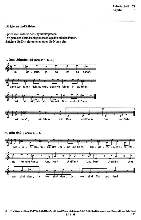 Blockflötensprache und Klanggeschichten Lehrerband