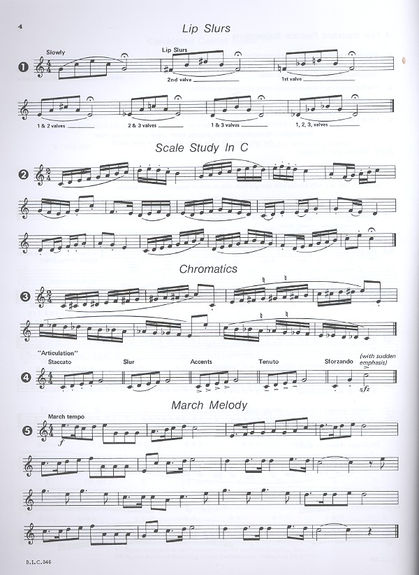 Cornet Student Level 3 (advanced intermediate)