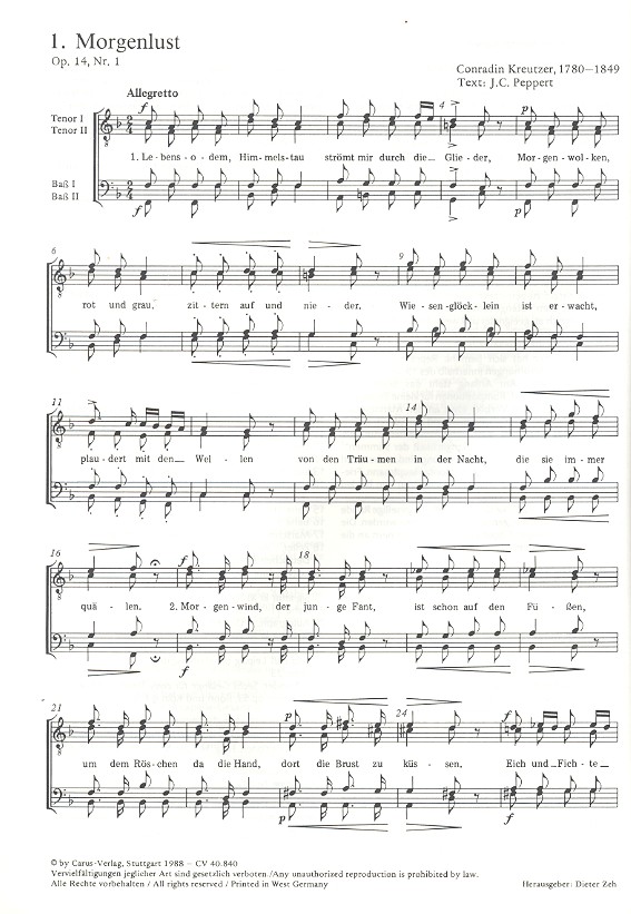 Raritäten der Romantik