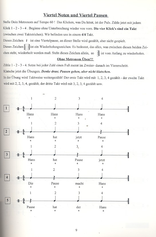 Das kreative Rhythmustrainingsbuch