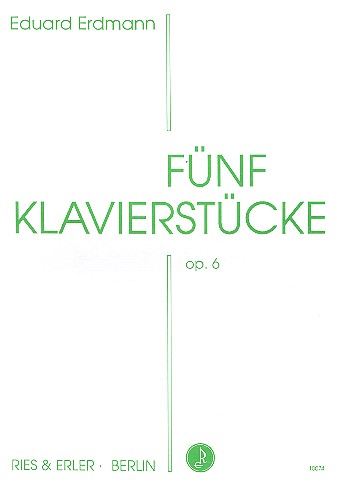 5 Klavierstücke op.6