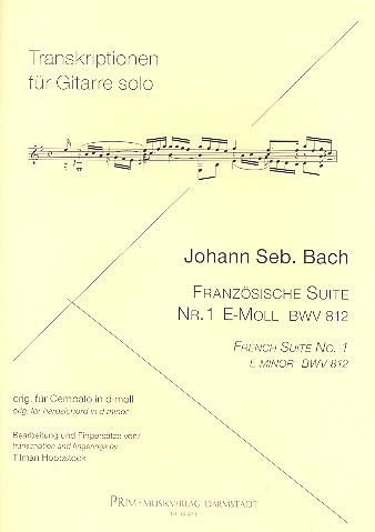 Französische Suite e-Moll Nr.1 BWV812