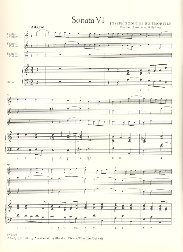 Sonate a-Moll Nr.6 op.34,6