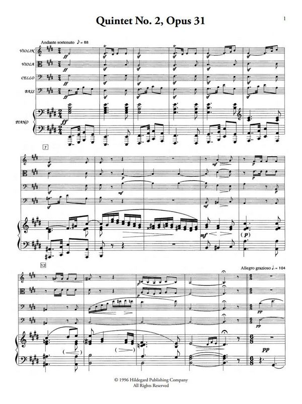 Quintett Nr.2 op.31