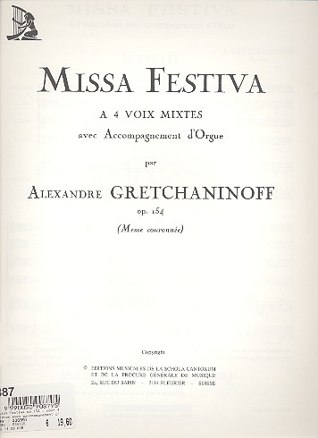 Missa festiva op.154