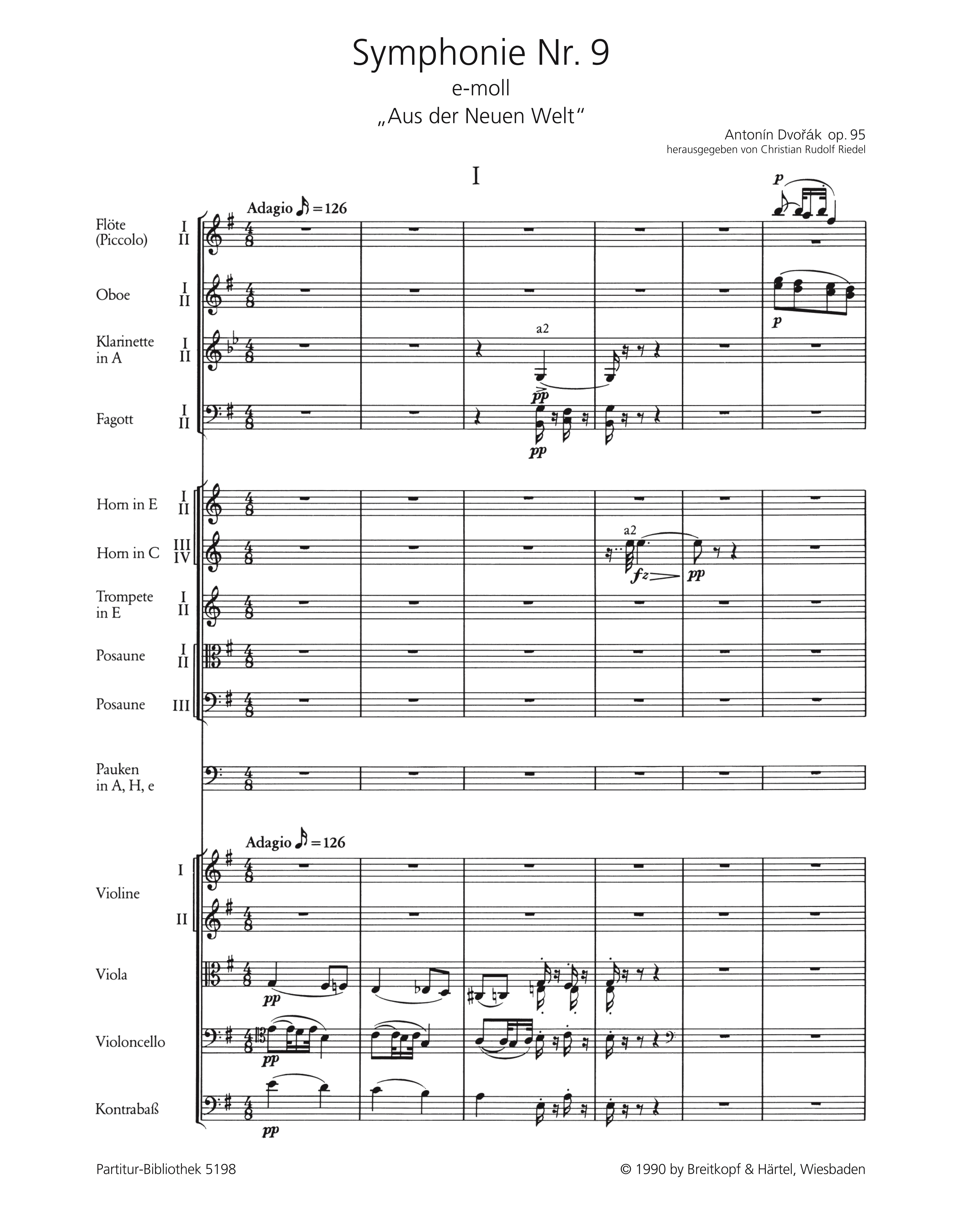 Sinfonie e-Moll Nr.9 op.95