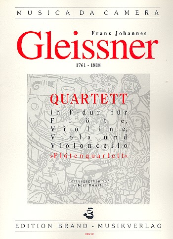 Quartett F-Dur für Flöte