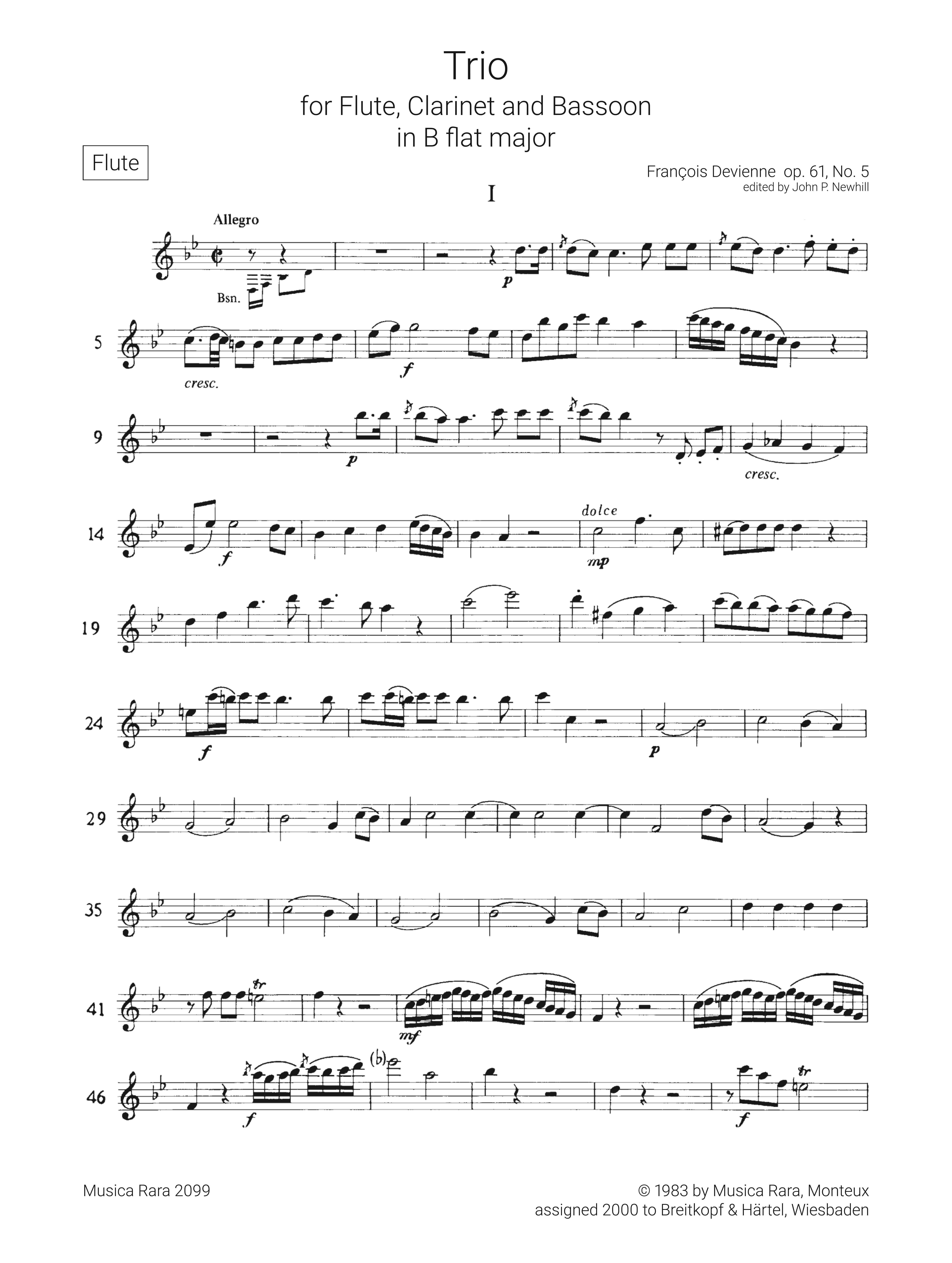 Trio B-Dur op.61,5