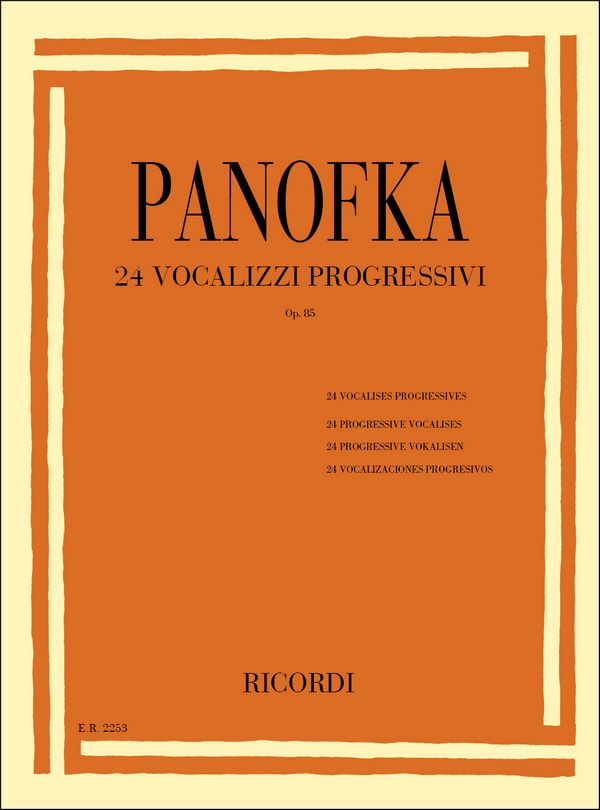 24 progressive Vokalisen op.85