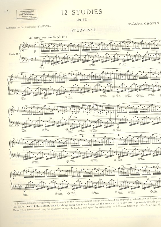 12 studies op.25