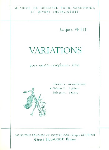 VARIATIONS VOL.2 8 PIECES POUR