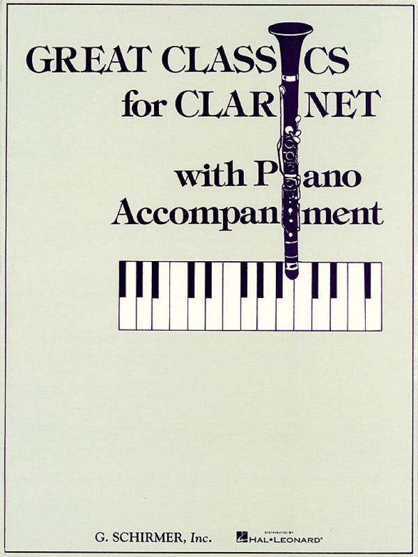 Great Classics for clarinet with