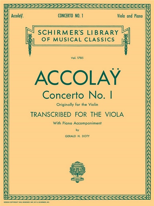 Concerto d minor no.1