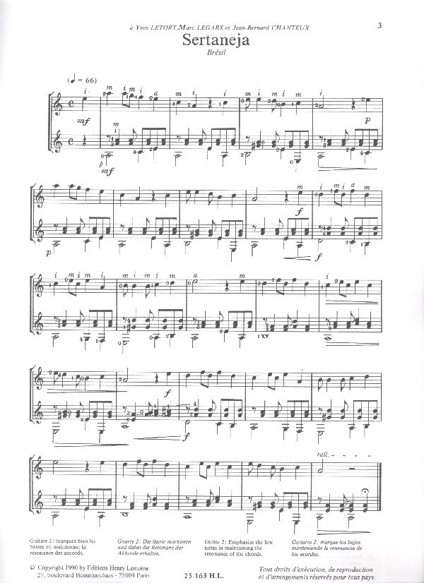 Chansons et danses d'Amerique latine