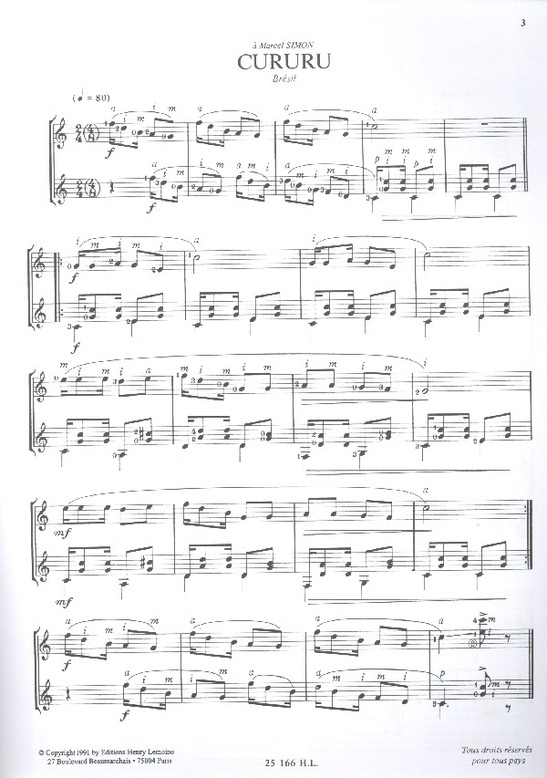 Chansons et danses d'amerique latine vol.f 