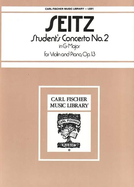 Student's Concerto g minor no.2 op.13