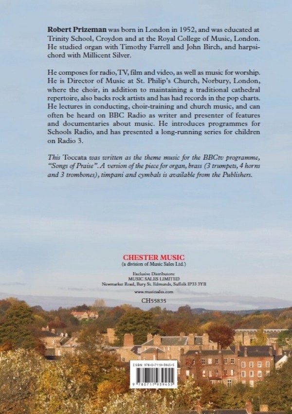 Songs of Praise Toccato