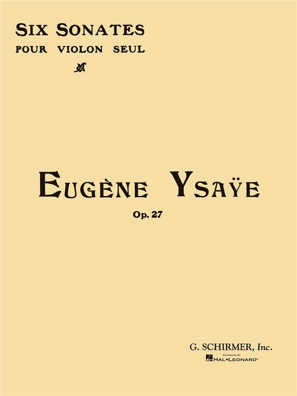 6 Sonates op.27