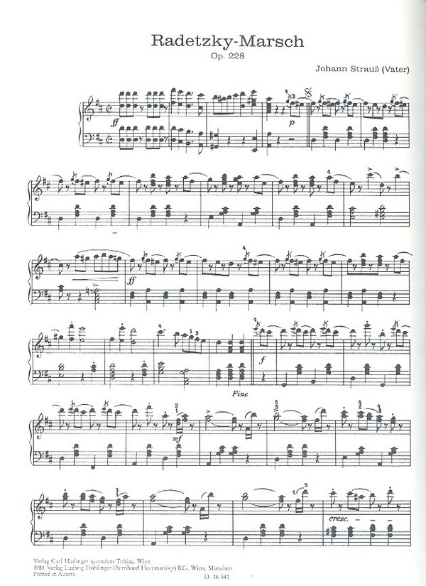 Radetzky-Marsch op.228