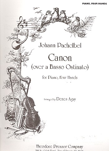 Canon over a basso ostinato for