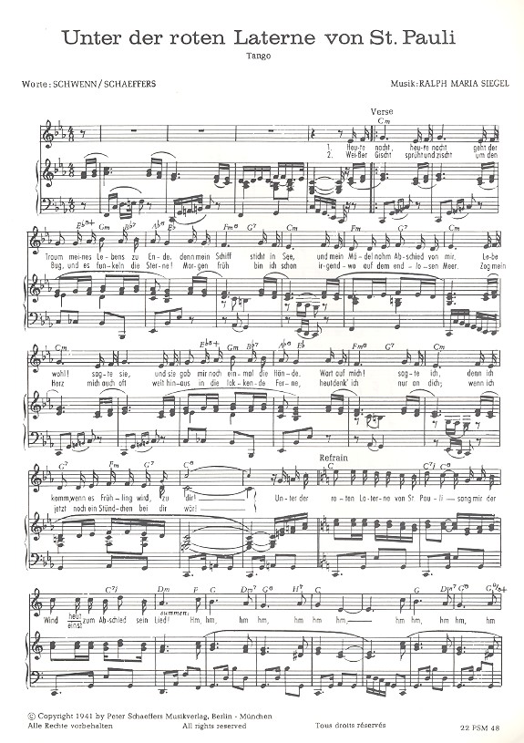 Unter der roten Laterne von St. Pauli