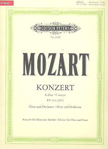 Konzert C-Dur KV314 für Oboe und Orchester