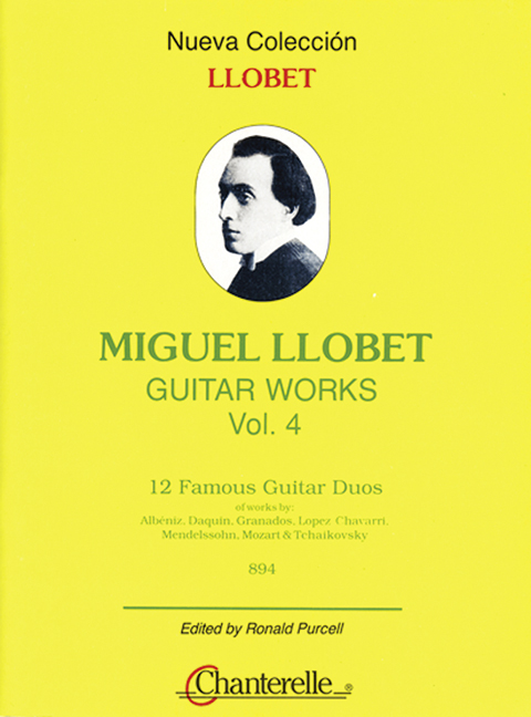 12 famous Guitar Duos of Works by Albeniz, Daquin, Granados...