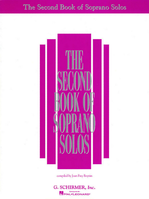 The second Book of Soprano Solos