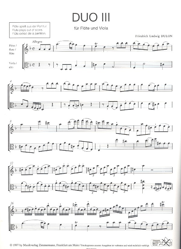 3 Duos op.6 Band 3 (Nr.3)