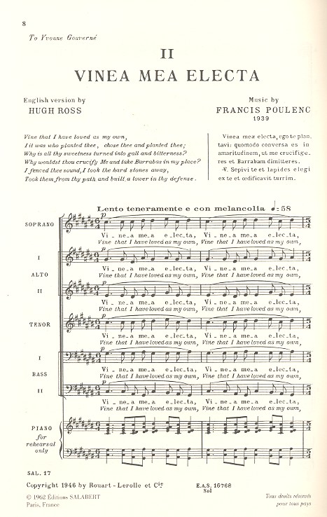 4 Motets for the Season of Lent