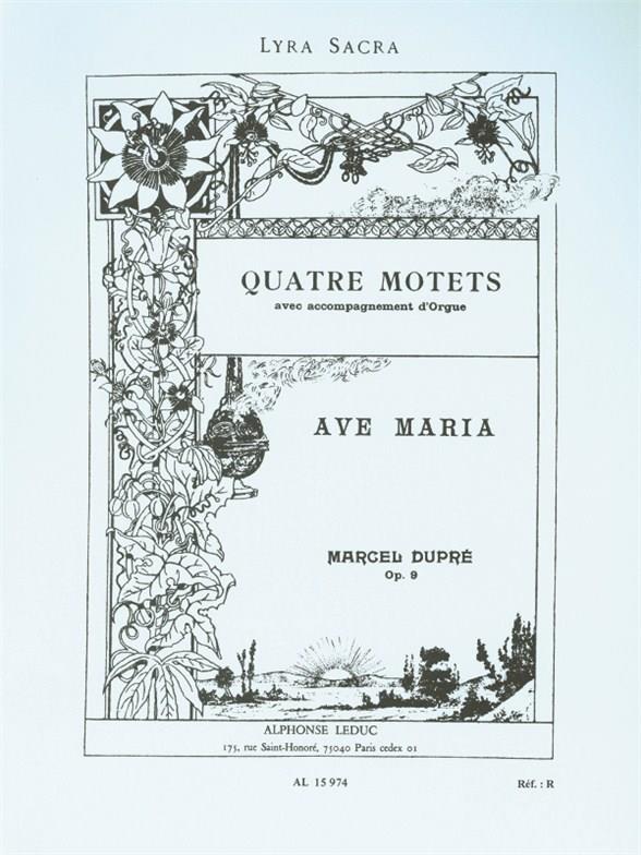 Ave Maria op.9,2 pour