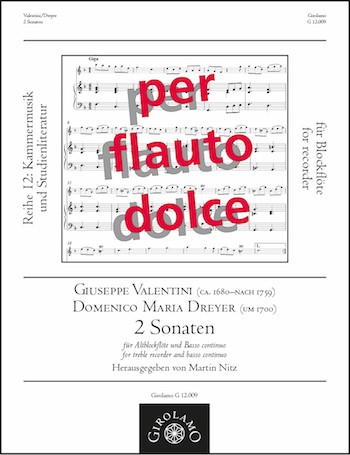 2 Sonaten (Valentini, Dreyer)