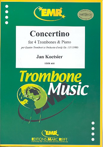 CONCERTINO OP.115 PER 4 TROMBONI ED