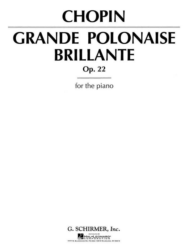 Grande Polonaise brillante op.22