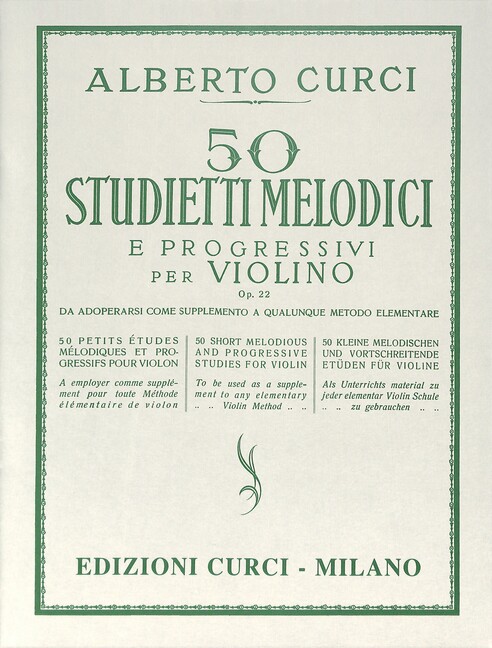 50 studietti melodici e progressivi op.22