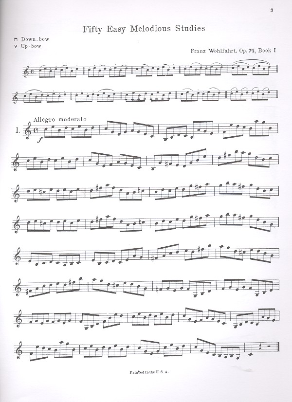 50 easy melodious Studies op.74